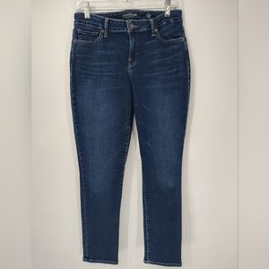 Lucky Brand Ankle Cheville Dark Blue Skinny Jeans Size Womans 6/28